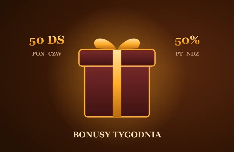 Prezent z kokardą: 50 DS od poniedziałku i 50% w weekend